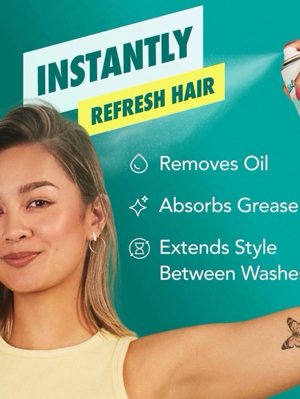 6 pack Batiste Bare Dry Shampoo Spray - Travel Sz NEW - Picture 4 of 4